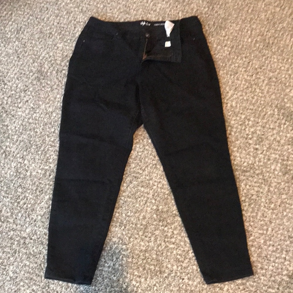 Black Skinny Jean 14S
